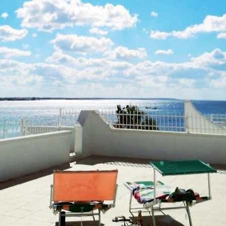 Porto Cesareo Appartamento Panoramico Fronte Mare Con Parcheggio Coperto Torre Lapillo Luaran gambar
