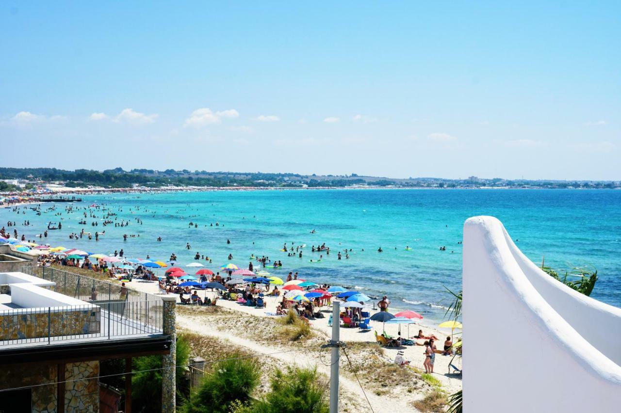 Porto Cesareo Appartamento Panoramico Fronte Mare Con Parcheggio Coperto Torre Lapillo Luaran gambar